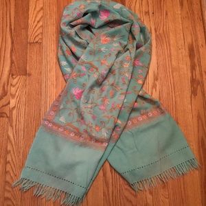Embroidered Shawl - Handmade
